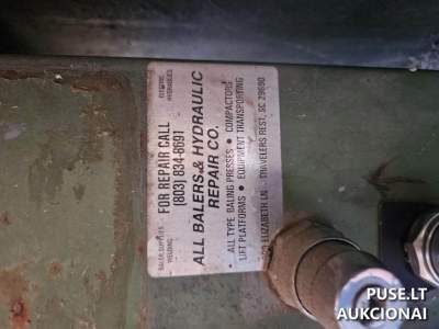 Промышленное оборудование: Пресс в Гаргждае, стартовая цена 1100 EUR (НДС)