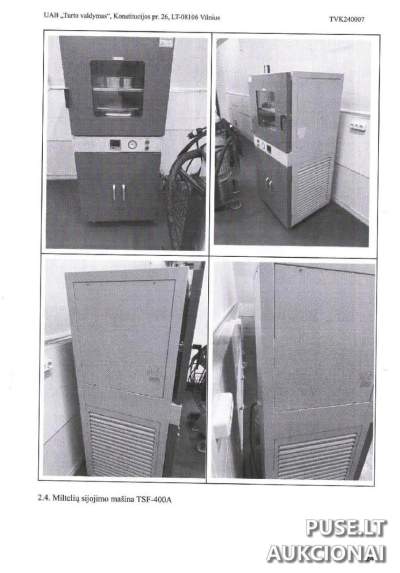 3D-принтер для металу EP-M300 Dual Laser та обладнання на торгах у Вільнюсі: початкова ціна 346000 EUR