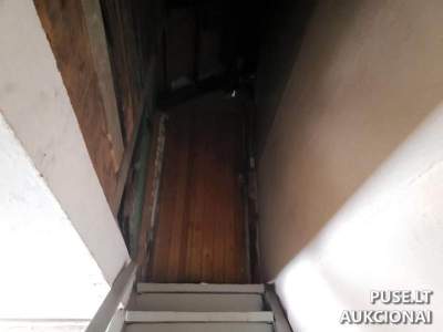 Patalpų dalies (pastogės) aukcionas Vilniuje, Žemaitijos g. 9, pradinė kaina 38250 EUR