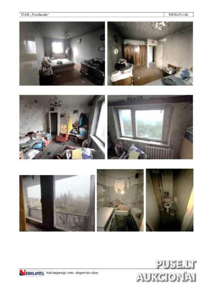 Nebrangus 1/1 dalies butas Kėdainių rajone, Šlapaberžėje, pradinė kaina 8400 EUR