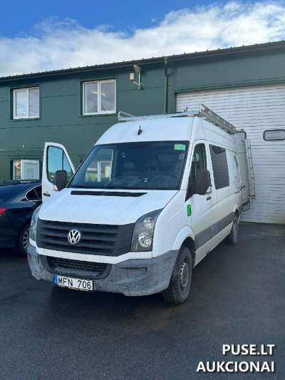 Продаж легкового автомобіля Volkswagen Crafter на аукціоні у Вільнюсі, стартова ціна 8448 EUR