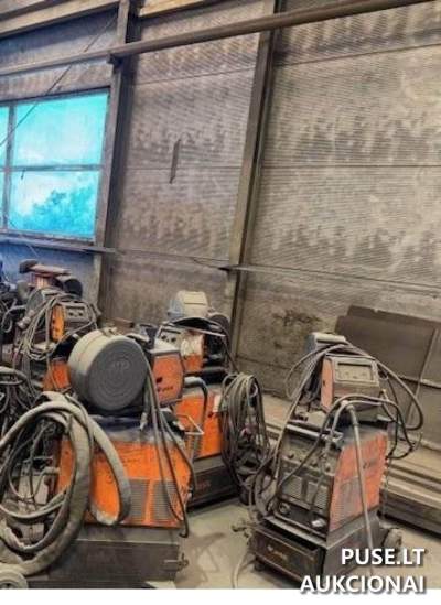 Комплекс обладнання та зварювальних апаратів у Клайпеді, стартова ціна 34237 EUR, продаж на аукціоні