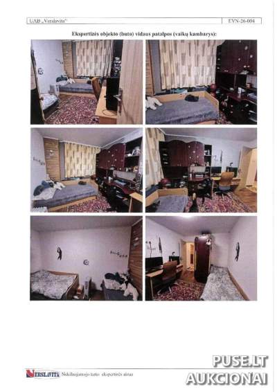 1/2 dalis buto Elektrėnų savivaldybėje, Vievio mieste, 22400 EUR pradinė kaina