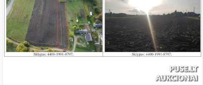 0.1748 ha žemės ūkio sklypas Trakų rajone, Padvarionių kaime, pradinė kaina 3060 EUR