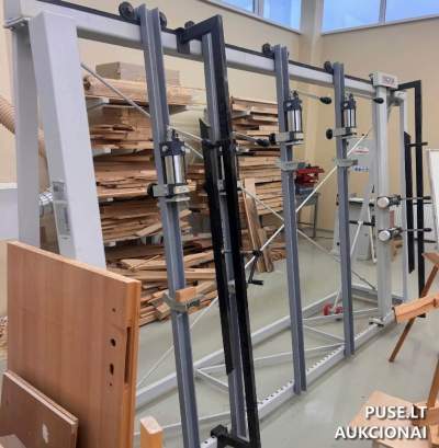 Hydraulic Gluing and Assembly Press STH/ORM for Auction in Utena, Starting Price 1030 EUR
