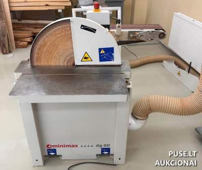 Universal Disc-Belt Grinding Machine in Utena, Starting Price 960 EUR