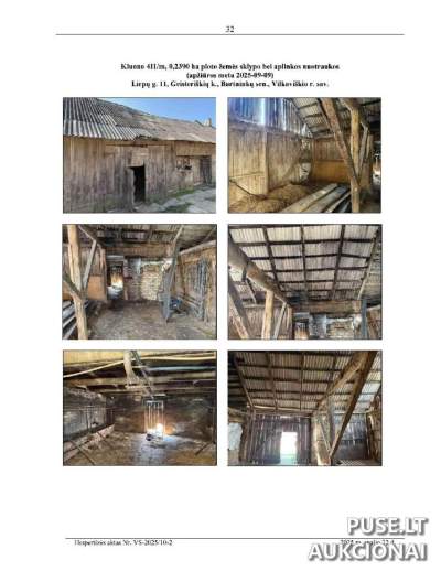 Žemės sklypas Geisteriškių kaime, Vilkaviškio rajone, pradinė kaina 64960 EUR, Liepų g. 11