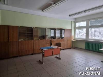 Large School Building for Sale in Kupiškis District, Salamiestis: Starting Bid 34115 EUR