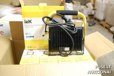 Elektros prekių siunta 345.80 kg aukcione Panevėžyje nuo 791 EUR