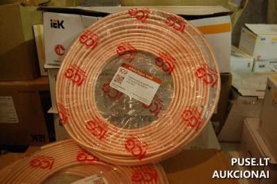 Vario vamzdeliai 20,8 kg aukcione Panevėžyje, pradinė kaina 164 EUR