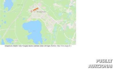 Patalpos - Kambarys Visagine, Festivalio g. 1, pradinė kaina 720 EUR - Antstolių varžytynės