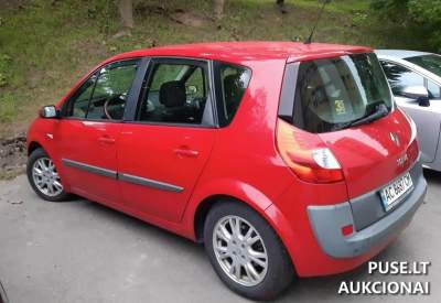 Lengvasis automobilis Renault Scenic Klaipėdoje nuo 728 EUR - Muitinės aukcionas