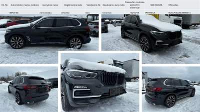 BMW X5 lengvasis automobilis aukcione Vilniuje nuo 16023 EUR