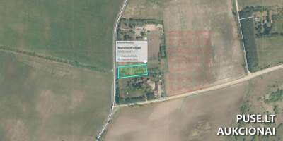 Žemės ūkio paskirties žemės sklypas Klaipėdos r. sav., Baičių k., 0.25 ha, su antstolio apribojimais, 9600 EUR