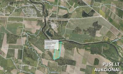 Žemės sklypo dalis Mažeikių rajone, Jonaičių kaime, pradinė kaina 1200 EUR – Antstolių varžytynės