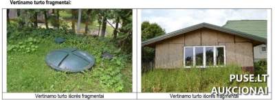 Parduodamas sodo pastatas su 0.0816 ha sklypu Mažeikių rajone, Kurmaičių seniūnijoje, pradinė kaina 25920 EUR