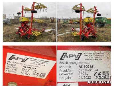 APV ekologinės akėtėlės ir sėjamoji aukcione, Molėtų r. sav., pradinė kaina 9671 EUR