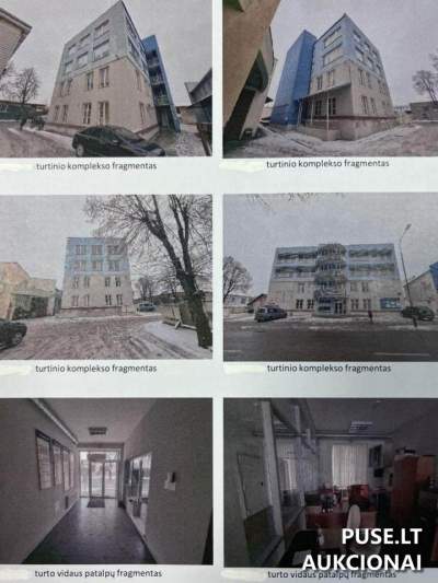Didelis administracinis pastatas Šiauliuose, Aušros al. 68, pradinė kaina 1037548 EUR