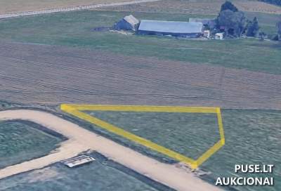 Žemės sklypas Radviliškio r. sav. Šeduvos m. Dvaro g. 7 parduodamas aukcione nuo 3780 EUR