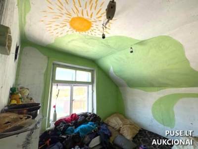 Mažas 14.5 kv.m butas Biržuose, Tiškevičių g. 6, pradinė kaina 2390 EUR