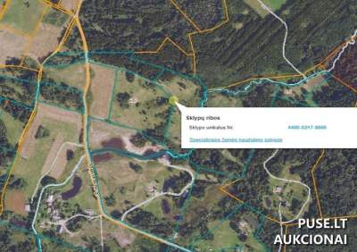 Žemės ūkio paskirties sklypas Molėtų rajone, Videniškiuose nuo 6048 EUR - Antstolių aukcionas