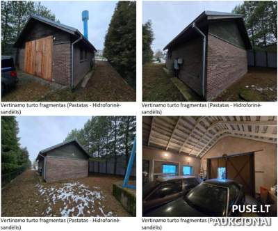 Hidroforinė-sandėlis t. Ivanausko g. 16A, Kauno r., 11900 EUR - Investicija į nekilnojamąjį turtą