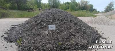 Naudoto asfalto granulės 60 tonų aukcionas Kupiškio rajone nuo 389 EUR pvm. įsk.