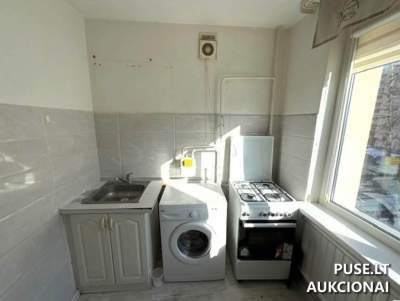 Parduodamas 34 kv. m butas Panevėžyje, Statybininkų g. 46, pradinė kaina 47200 EUR