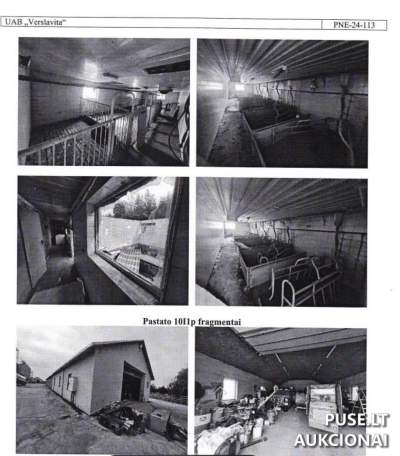 Žemės sklypas Panevėžio rajone su sudegusia kiaulide ir garažais – 67200 EUR