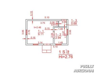 Sodo namas su 0.0639 ha sklypu Šiaulių rajone, Kuršėnuose, kaina nuo 9533 EUR