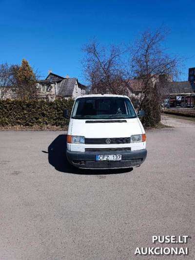 Krovininis automobilis VW Transporter 2001 m. dyzelinas 250 EUR pradinė kaina - aukcionas Raseiniuose