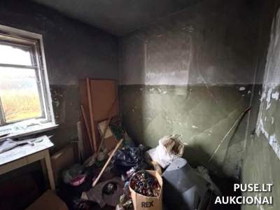 Mažas 23 kv.m butas Obeliuose, Rokiškio rajone, pradinė kaina 467 EUR