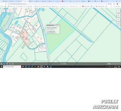 Žemės ūkio paskirties sklypas Vilniaus r. sav. Pagirių miestelyje, 3040 EUR pradinė kaina