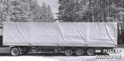 Puspriekabė Koegel Kazachstano registracija aukcione pradedant nuo 600 EUR Vilniuje