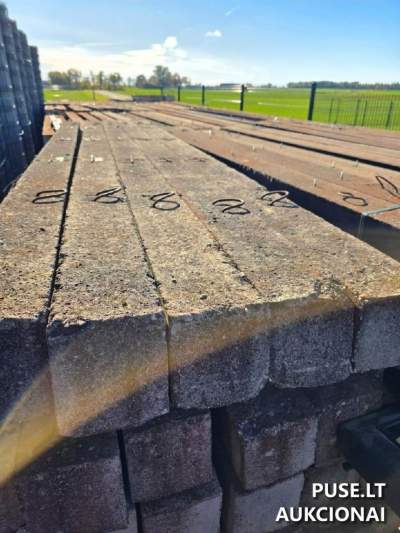 Tvoros stulpeliai aukcione Joniškio rajone, 300 vnt., pradinė kaina 3240 EUR