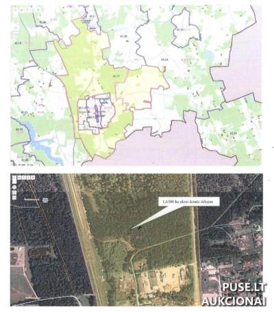 Žemės sklypo 1/4 dalis Tartoko kaime, Šalčininkų rajone, pradinė kaina 3600 EUR
