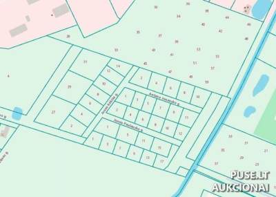 Žemės sklypai Kretingoje, Antano Jonausko g. vystomam kvartalui, pradinė kaina 122119 EUR