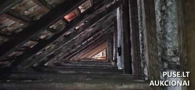 Dalis neįrengtos pastogės Trakų g. 8, Vilniuje, 7.63 kv.m, pradinė kaina 2824 EUR