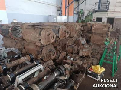Elektros traukos varikliai (38.76 tonų) parduodami aukcione Vilniuje, pradinė kaina 27500 EUR