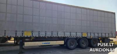 Parduodama puspriekabė KRONE 2011m. 3000 EUR pradinė kaina - Nemokumo administratoriaus aukcionas