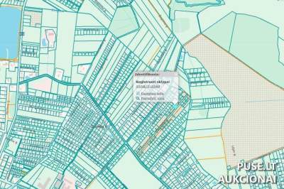 Žemės sklypas Klaipėdos rajone, Trušelių kaime, parduodamas aukcione nuo 4000 EUR