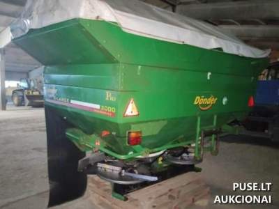 Trąšų barstytuvas DONDER 4000 PRO su 4000 l rezervuaru, darbiniu pločiu 24-36 m parduodamas aukcione nuo 1350 EUR