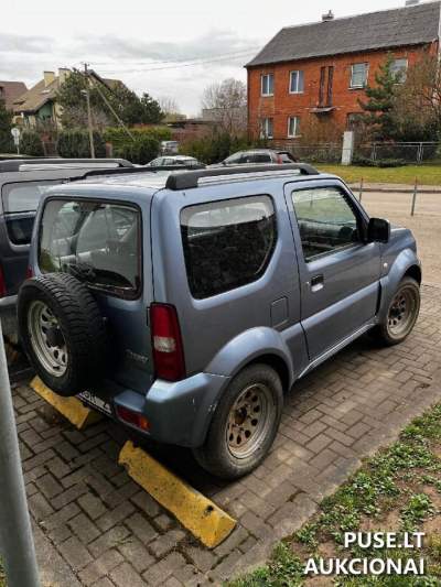 Lengvasis automobilis Suzuki Jimny 2014 m. Kaune, pradinė kaina 4373 EUR