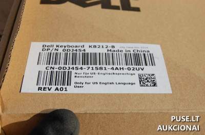 Kompiuterių ir duomenų apdorojimo įranga aukcione Vilniuje, pradinė kaina 6376 EUR