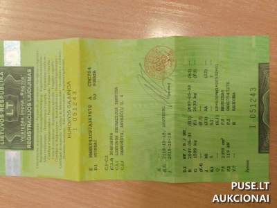 Parduodamas automobilis Hyundai Sonata 2007 m. Kaune, pradinė kaina 400 EUR