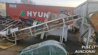 Gyvūnų pašarų ruošimo linija (Įranga) aukcione, pradinė kaina 55927 EUR