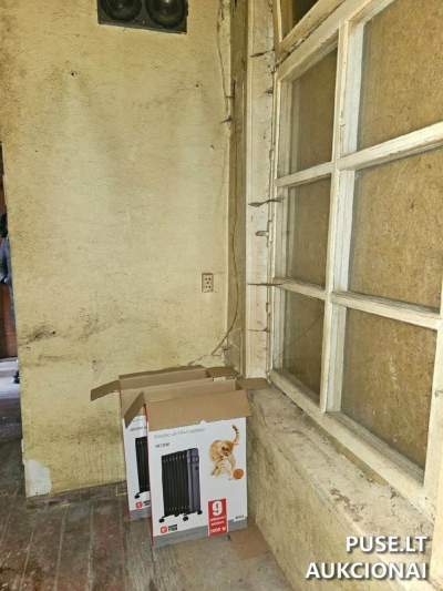1/1 dalis buto Skuodo g. 23-2 Kaune pradinė kaina 27920 EUR savivaldybės aukcione