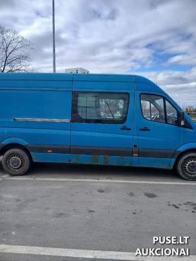 2008 Mercedes Benz Sprinter Cargo Van for Auction, Starting Bid 6400 EUR