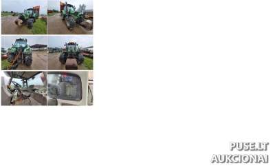 DEUTZ-FAHR Agrotron 6150 Tractor for Sale at Enforcement Officer Auction, Starting at 39200 EUR