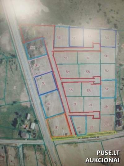 Žemės sklypas Trakų rajone, Kiemeliškių kaime, parduodamas aukcione už 92999 EUR